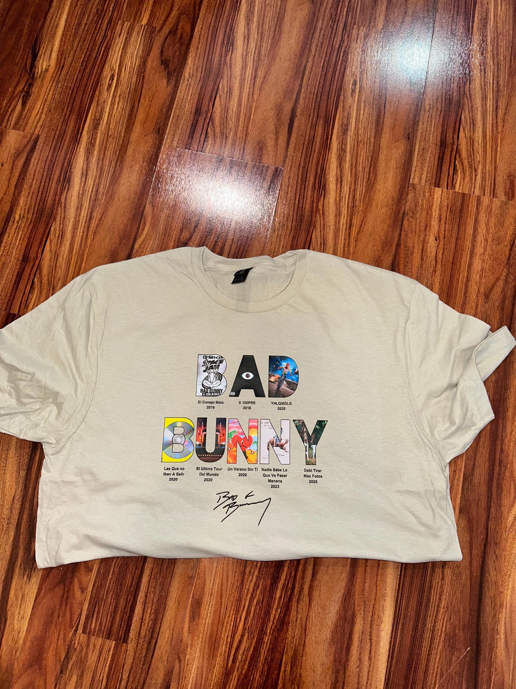 Camisas de artistas de reggueton Puertorriqueno