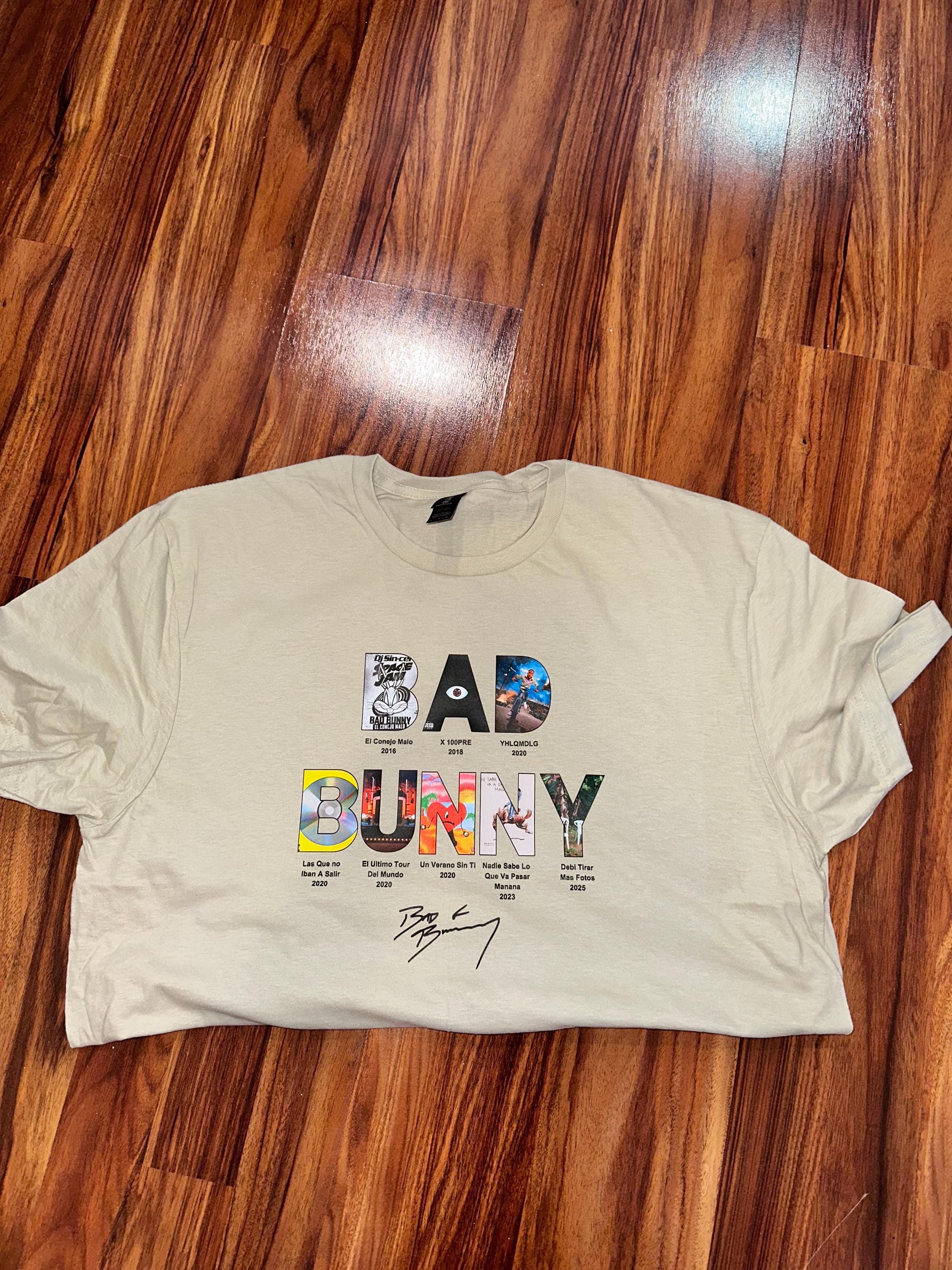 Camisas de artistas de reggueton Puertorriqueno