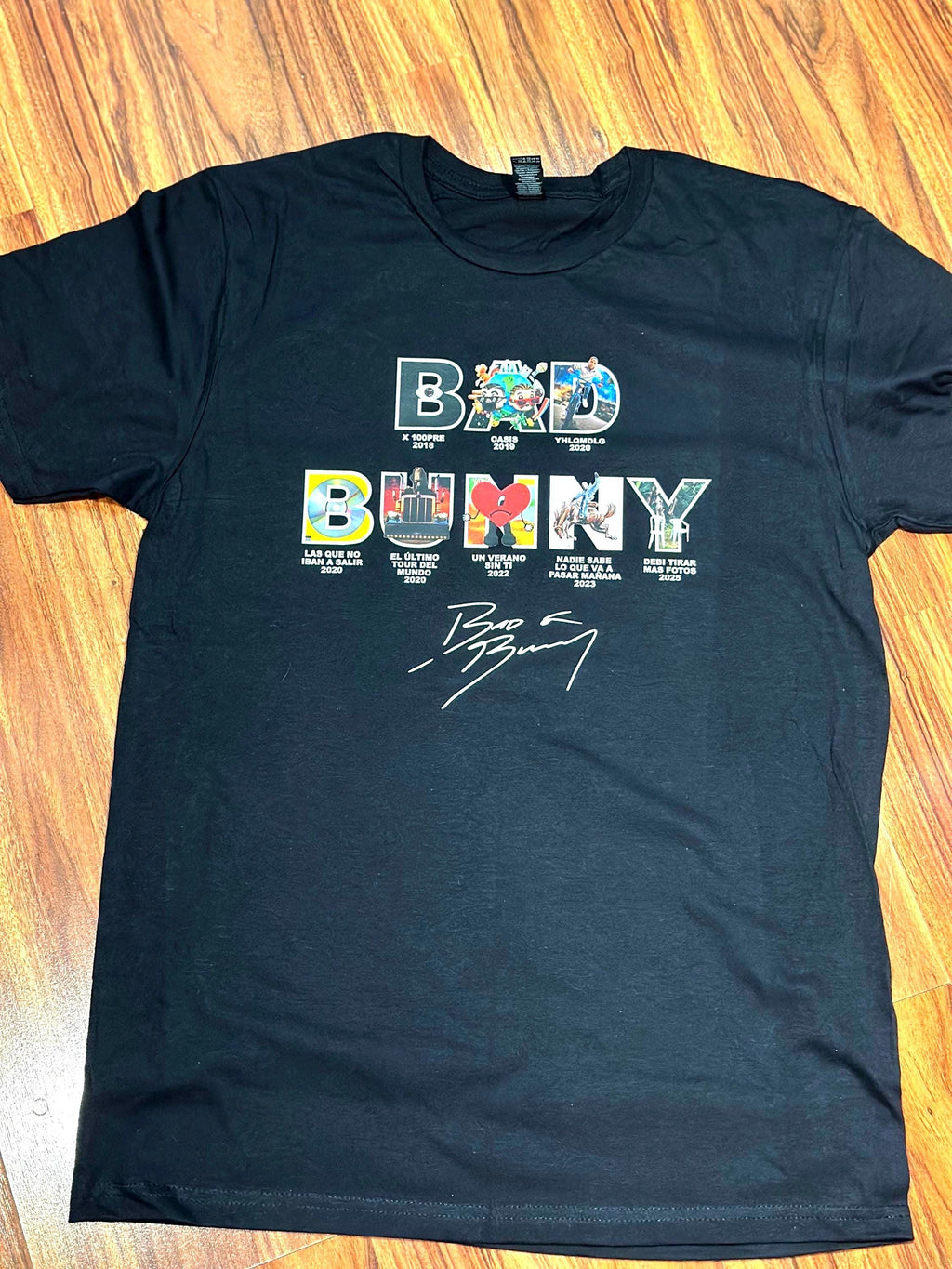 Camisas de artistas de reggueton Puertorriqueno