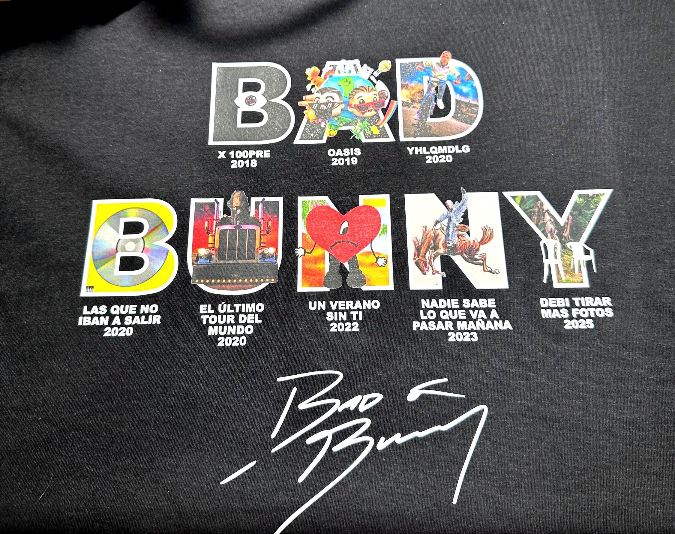 Camisas de artistas de reggueton Puertorriqueno